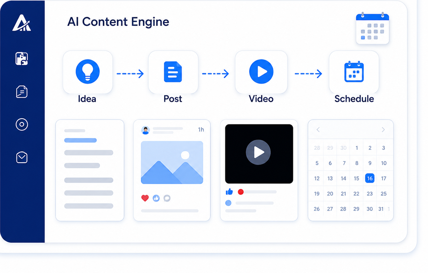 AI Marketing content engine